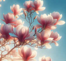 Spendides magnolias